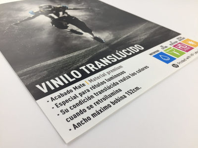 VINILO TRANSLÚCIDO