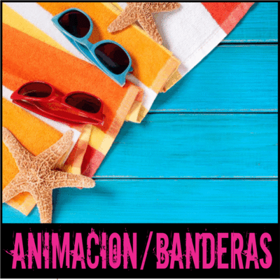 Animación y banderas
