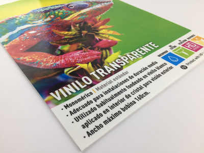 VINILO TRANSPARENTE